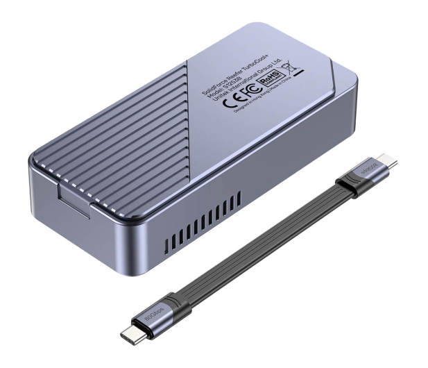Unitek Obudowa na dysk M.2 NVMe USB-C 80Gbps z aktywnym chłodzeniem - 1614744 - zdjęcie 5